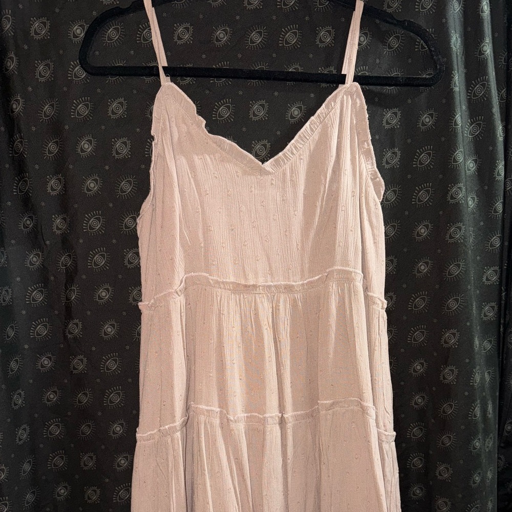 Light pink soft short dress size L